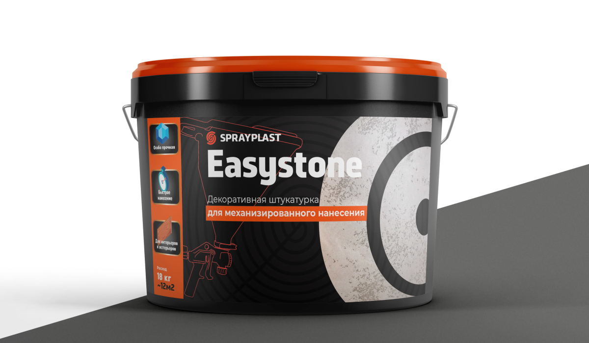 Easystone - покорившая более 1 млн. кв. метров стен!